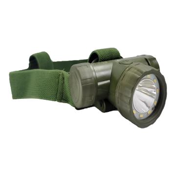 军之光 微型防爆头灯，XBY4130，3W、3.7V、IP65、白光、LED、续航时间≥8h，军绿色，单位：个