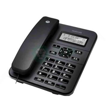 摩托罗拉/Motorola 有绳电话机，CT202C 黑色 售卖规格：1台