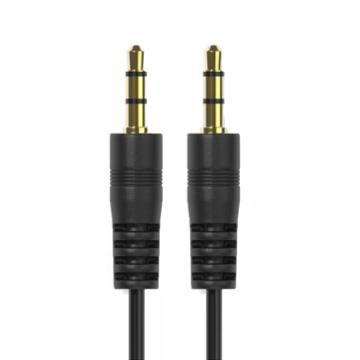 创乘/Checil 音频线，CC176-3 无氧铜镀金AUX音频线 3米 黑色 售卖规格：1条