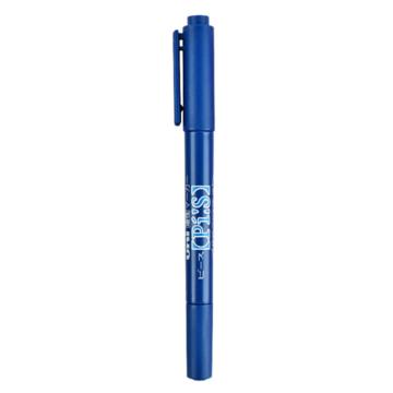 UNI 三菱油性小双头记号笔，PA-121T蓝色 0.4-0.9mm（10支/盒） 售卖规格：1支