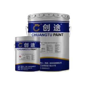 创途/CHUANGTU 耐候型聚氨酯面漆，耐候型聚氨酯面漆，RAL1026荧光黄 售卖规格：3组/箱