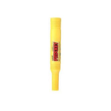 UNI 三菱水性大双头记号笔，PM-150TR黄色 细2mm粗5mm（10支/盒） 售卖规格：1支