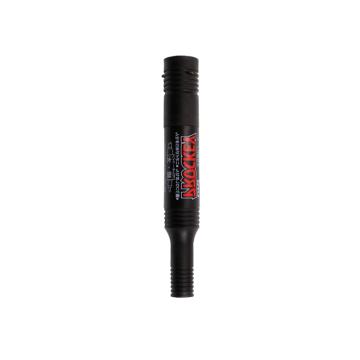 UNI 三菱水性大双头记号笔，PM-150TR黑色 细2mm粗5mm（10支/盒） 售卖规格：1支