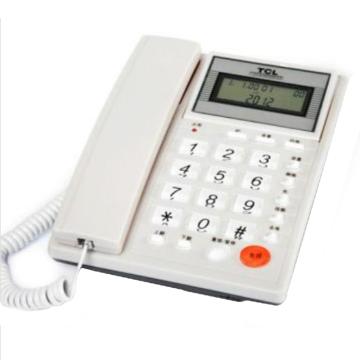 TCL 电话机，HCD868（37）TSD（白色） 售卖规格：1台