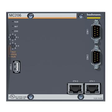巴赫曼/Bachmann 处理器模块，MC205 售卖规格：1个
