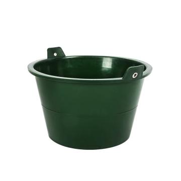 福美佳 塑料桶牛津提桶，绿色 18*29*20cm 不带提手 售卖规格：1个