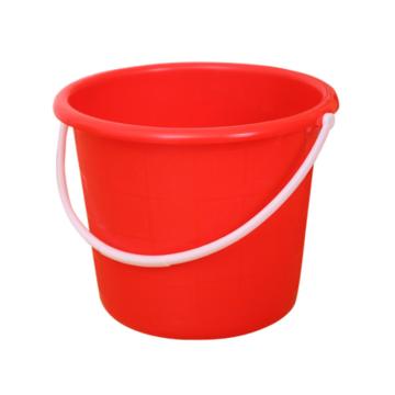 福美佳 红色带盖小水桶，4L 售卖规格：1个