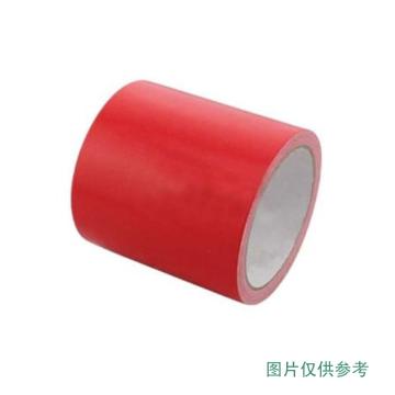 嘉辽 地面胶带，PVC红色地板胶带，2.5cm*33米/卷 售卖规格：33米/卷