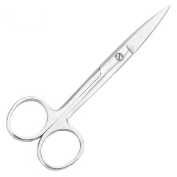 冰禹 实验用剪刀，不锈钢实验室剪，手术直尖14cm，不锈钢，BY-103 售卖规格：1把