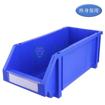 Raxwell 组立背挂零件盒 物料盒，外尺寸规格D*W*H(mm)：450×200×177，全新料，蓝色，单位：个