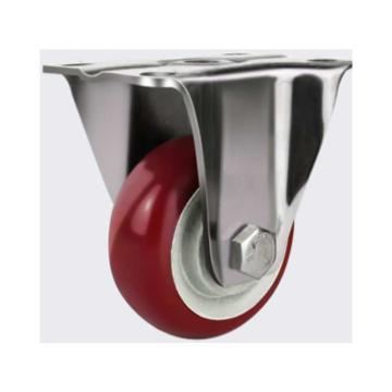 环球 工具车万向脚轮，轮宽50MM,安高145MM，孔距；84*71，4寸 4寸, 底板；114*100，孔径；11mm 售卖规格：1个