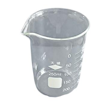 天津天玻 低型烧杯，高硼硅玻璃，250ml 售卖规格：1个