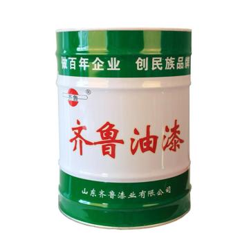 齐鲁/QL 醇酸调和漆，醇酸调和漆，白色，20KG/桶 售卖规格：20公斤/桶