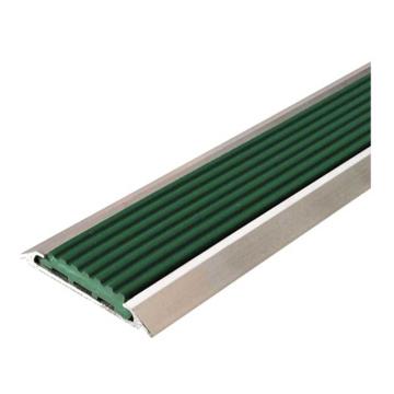 Raxwell 铝合金楼梯防滑条平板-绿色，宽50mmx厚1mm，长度：1.5m，RSSA0059 售卖规格：1条