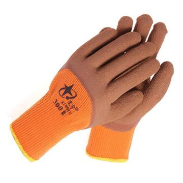 星宇 浸塑手套，300# 橘色 售卖规格：1双