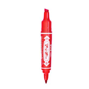 斑马/ZEBRA 大麦奇双头记号笔，MO-150 粗头6.0mm 细头1.5-2.0mm （红色） 售卖规格：1支