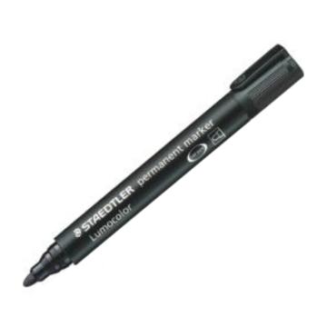 施德楼/STAEDTLER 油性记号笔，352黑色 工业标记笔粗 线幅2mm（10支/盒） 售卖规格：1支