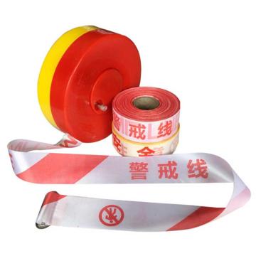 布朗森/BRONSON 盘式警戒线安全带，红白相间100米，加厚涤纶布，5盒/套，A8153 售卖规格：5盒/套