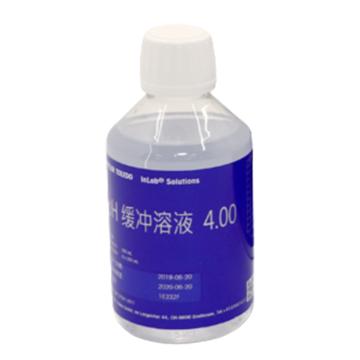 梅特勒-托利多 PH校正液，PH校正液 PH4.0 250ml，30448311 售卖规格：1瓶