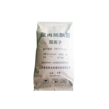 普尼奥 阳离子聚丙烯酰胺，离子度60-90,25kg/袋 售卖规格：1吨