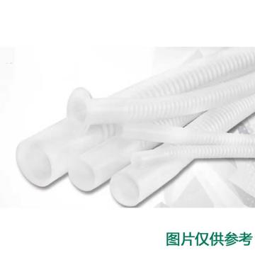 骞晟 波纹管直径7cm，白色，PVC，阻燃穿线管，30米/卷
