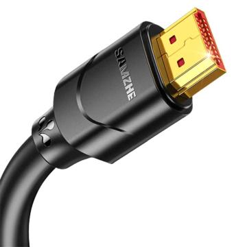 山泽 HDMI线工程级，100SH8 4K数字高清线 3D视频线数据线 10米 售卖规格：1个