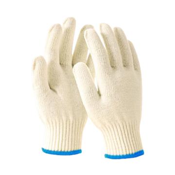 Raxwell 600g棉纱手套，RW2102 本白，10针 售卖规格：12副/袋