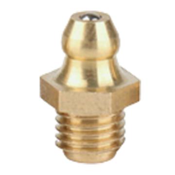 谦华智科 纯铜直弯黄油嘴油杯，国标铜M6*1 90° 售卖规格：1个