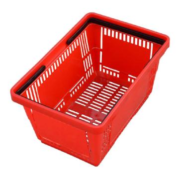 英达斯贝克 购物筐,1#超市篮,红色，外尺寸:480×330×270mm 售卖规格：1个