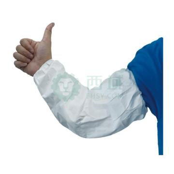 Raxwell SafeClo防化袖套，RW8128 白色覆膜布，1副/包 售卖规格：1包