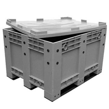 英达斯贝克 1210卡板箱,卡板箱-封闭式,灰色，外尺寸:1200×1000×780mm 售卖规格：1个