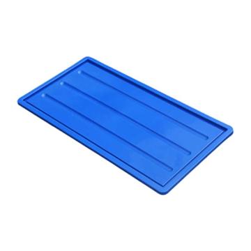 英达斯贝克 EU箱箱盖，EU物流箱8060盖，蓝色 外尺寸：800×600×20mm 售卖规格：1个