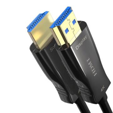 创乘/Checil HDMI线专业级，CC638-100 4K高清光纤HDMI线2.0版（锌合金款）100米 黑色 售卖规格：1条