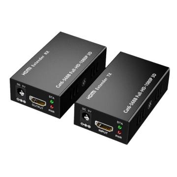创乘/Checil HDMI延长器，CT153TRX 网线HDMI延长器（发射端+接收端套装）60米 黑色 售卖规格：1套