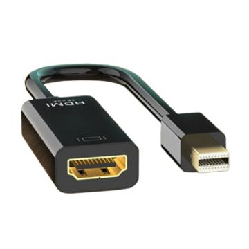创乘/Checil 转换器，CT089B Mini DP转HDMI转换器（4K款）黑色 售卖规格：1只
