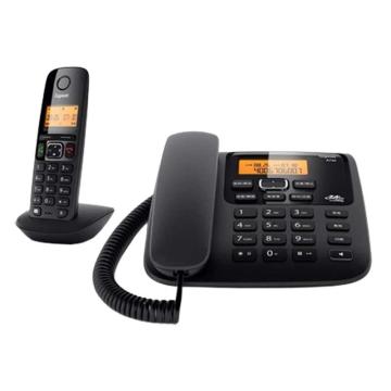 集怡嘉/Gigaset 无绳来电显示子母电话机，A730 一托一 黑色 售卖规格：1台