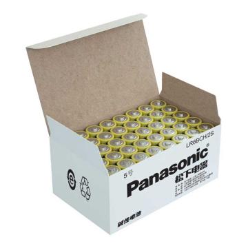 松下/Panasonic 5号五号AA碱性干电池，LR6BCH/2S 40节盒装 售卖规格：1盒