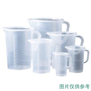 安赛瑞 加盖塑料量杯，600540 250ml，带刻度，带把手 售卖规格：2个/件