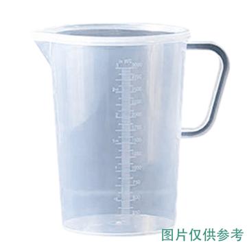 安赛瑞 加盖塑料量杯，600540 250ml，带刻度，带把手 售卖规格：2个/件