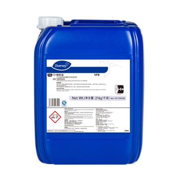 泰华施/DIVERSEY 利乐洁VF9 不含硅的温和泡沫碱性清洁剂，101100568 售卖规格：21KG/箱
