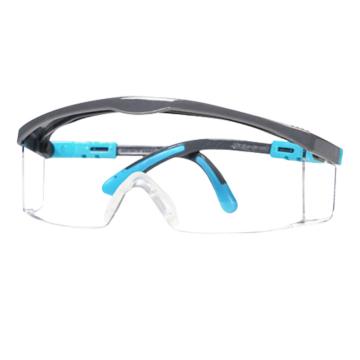 霍尼韦尔/Honeywell S200G防冲击眼镜，120500 透明镜片 静谧蓝镜框 耐刮擦 售卖规格：1副