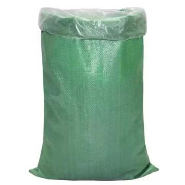 百盈塑料 绿色防水编织袋，BY160 加内袋，600*1000mm，70g/㎡ 售卖规格：500条/包