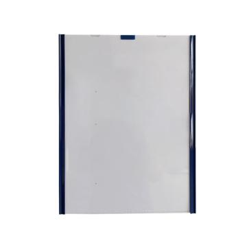 Raxwell 翻页式磁性文件袋，A4，外框230*325mm，纵向，蓝色，RSSJ0016 售卖规格：1个