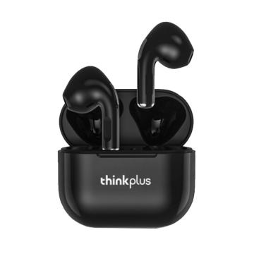 ThinkPlus 蓝牙耳机，LP40 黑色 半入耳式运动降噪重低音音乐耳机 通用苹果华为小米手机 售卖规格：1个