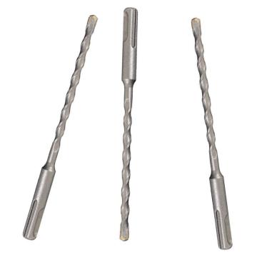 得力 圆柄四坑(两坑两槽)电锤钻头，H-XU系列，DL-Y14160 14X85X160 售卖规格：1支