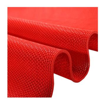 科力邦 疏水防滑镂空地垫，1.2m*15m*4.5mm 红色 KB5050 售卖规格：1卷