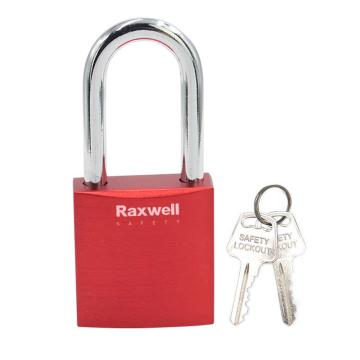 Raxwell 38mm钢梁挂锁，RSSL0027 直径6mm 售卖规格：1个