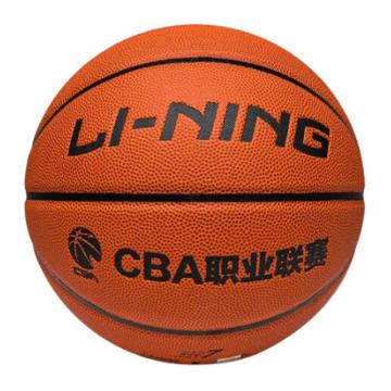 李宁 5号篮球，LBQK575-1 CBA职业联赛室内外训练比赛5号青少年篮球 售卖规格：1个