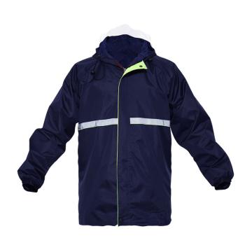 成楷科技 成人分体式雨衣雨裤套装，CKB-Y107 单层防水反光，藏蓝色，加厚均码 售卖规格：1套