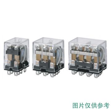 欧姆龙/OMRON 大功率继电器含底座，LY2N-D2 DC24V+PTFZ-08-E+PYC-A1 售卖规格：1个